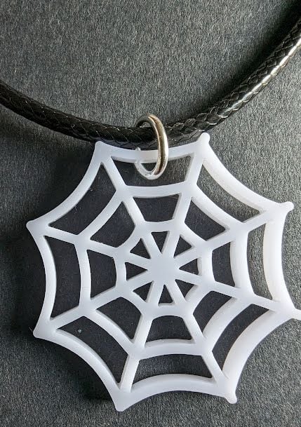 White Acrylic Cobweb