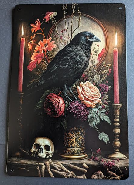 Crow & Skull