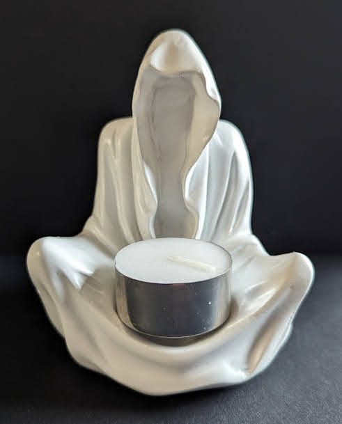 Sitting Ghost Candle Holder