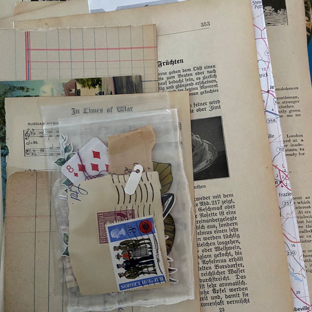 mixed media mini retreat ~ elements of joy