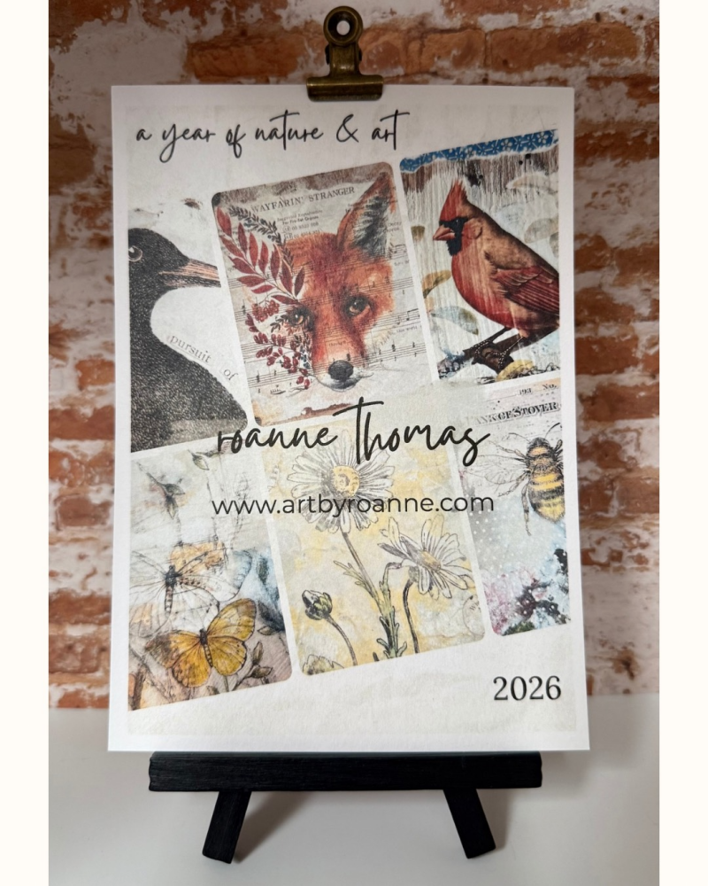 art by roanne 2026 desk calendar