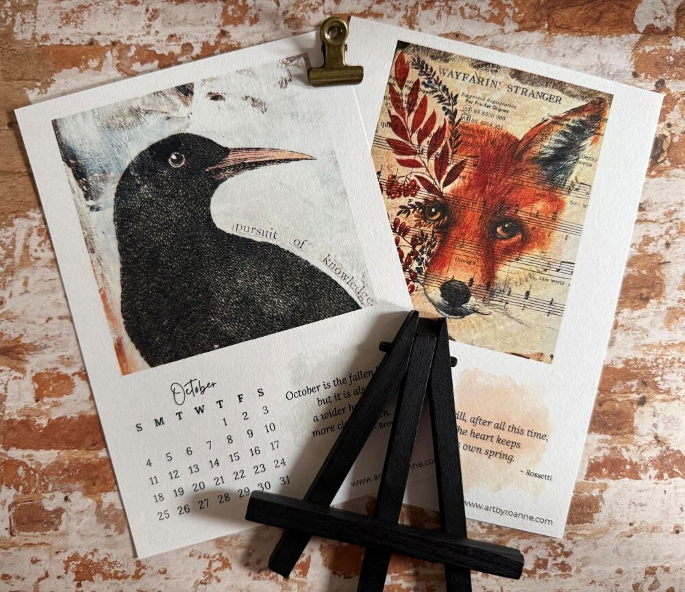art by roanne 2026 desk calendar