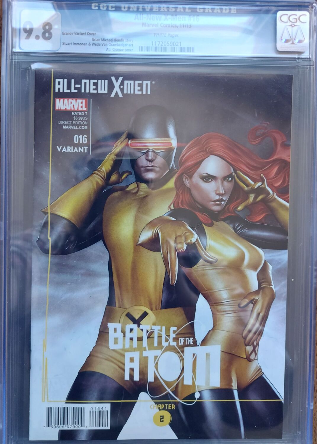 All New X-Men #16 Granov Variant Cover - CGC 9.8 - White Pages