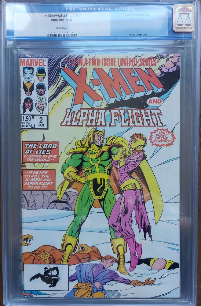 X-Men/Alpha Flight #2 - CGC 9.8