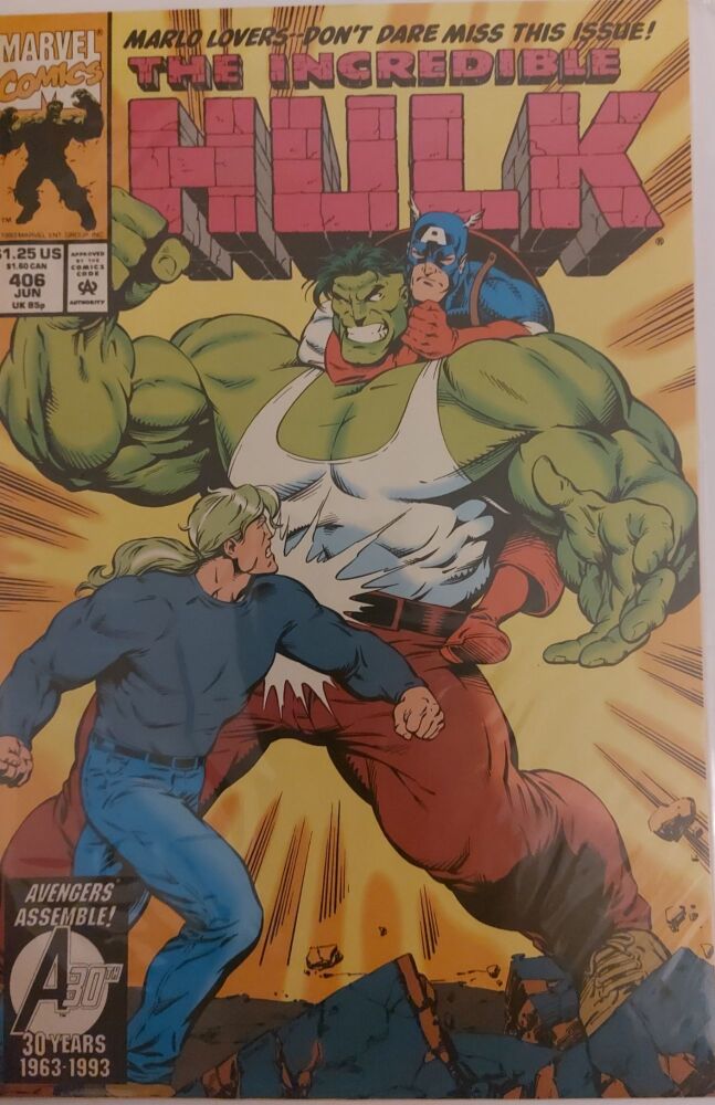 The Incredible Hulk #406 - Vol. 1 - Marvel Comics