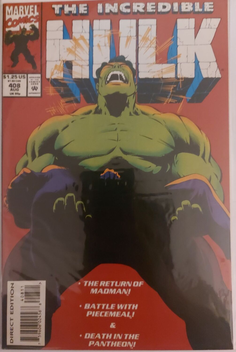 The Incredible Hulk #408 - Vol. 1 - Marvel Comics