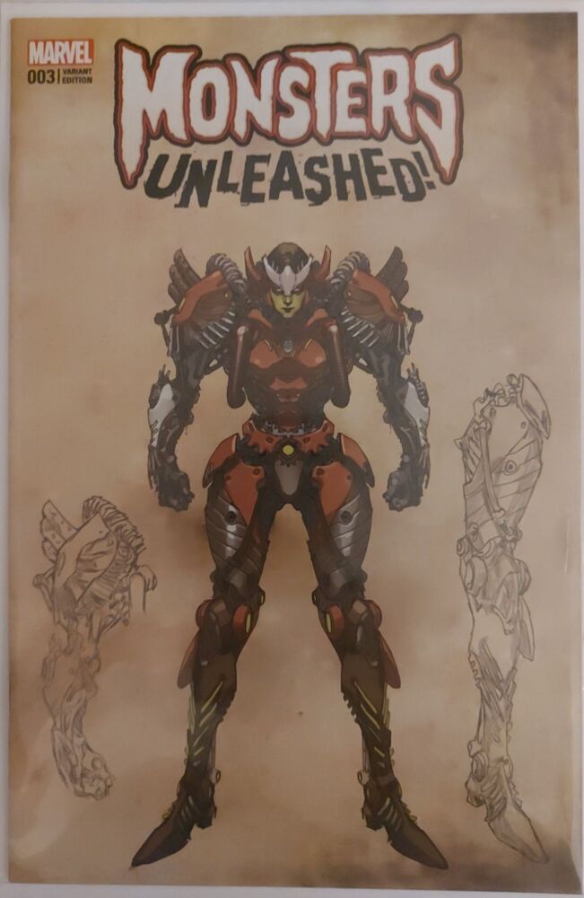 Monsters Unleashed #3 - Marvel Comics - 2017 - Variant Cover