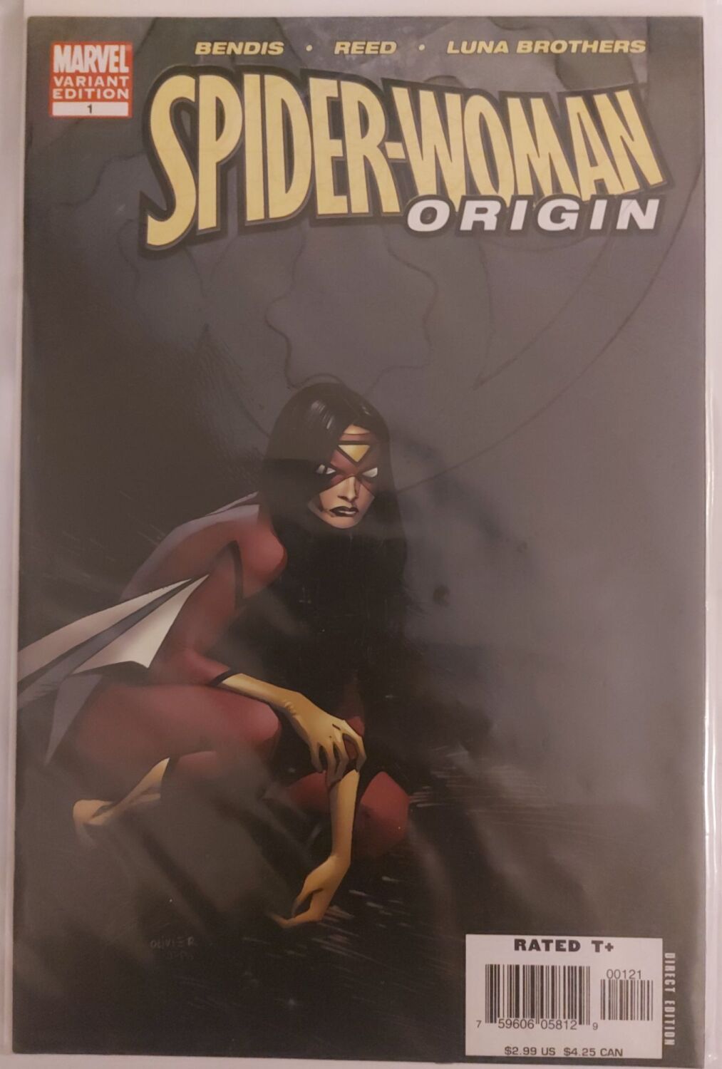 SPIDER-WOMAN: ORIGIN #1 - 2006 - MARVEL COMICS - VARIANT COVER