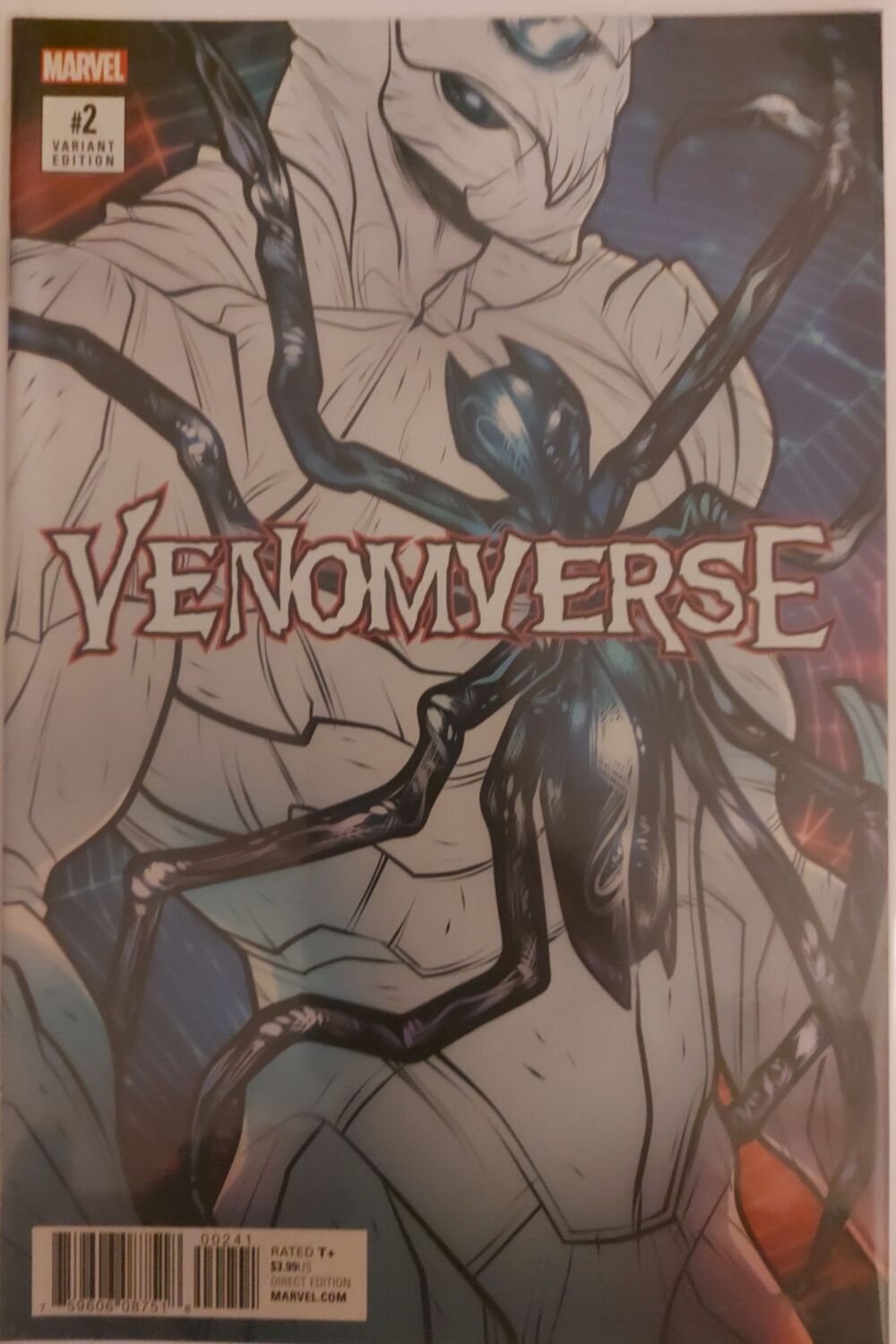 VENOMVERSE #2 - 2017 - ELIZABETH TORQUE POISON VARIANT COVER
