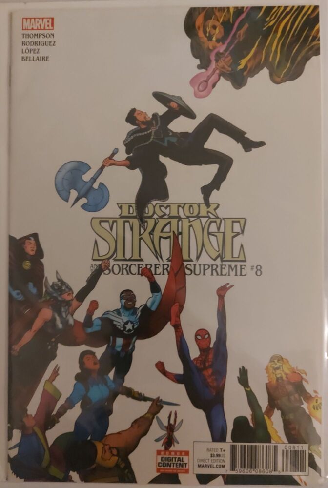 Doctor Strange and the Sorcerers Supreme #8 - 2017 - Marvel Comics