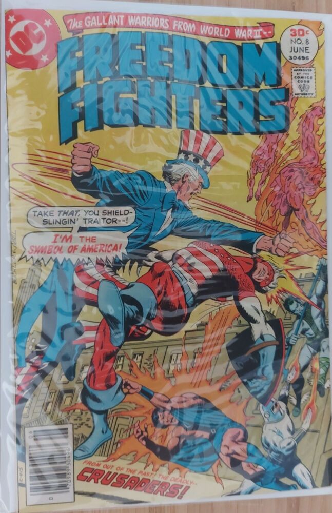 Freedom Fighters #8 - DC Comics - Bronze Age