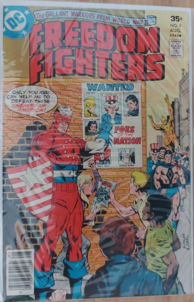 Freedom Fighters #9 - DC Comics - Bronze Age
