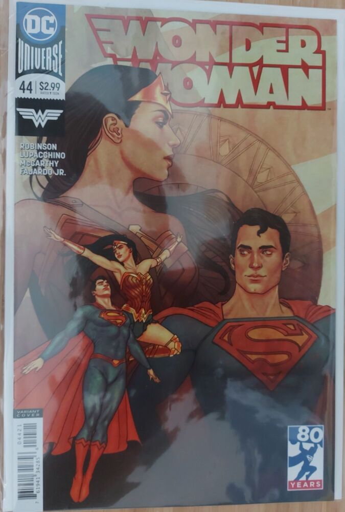 Wonder Woman #44 - Frison Variant Cover - DC Universe