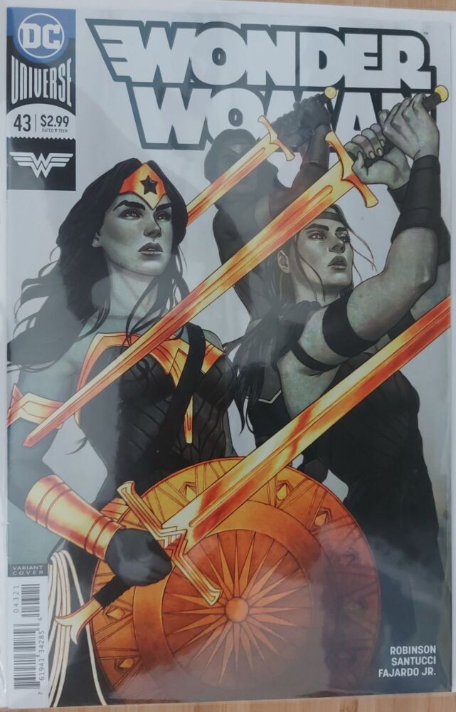 Wonder Woman #43 - Frison Variant Cover - DC Universe