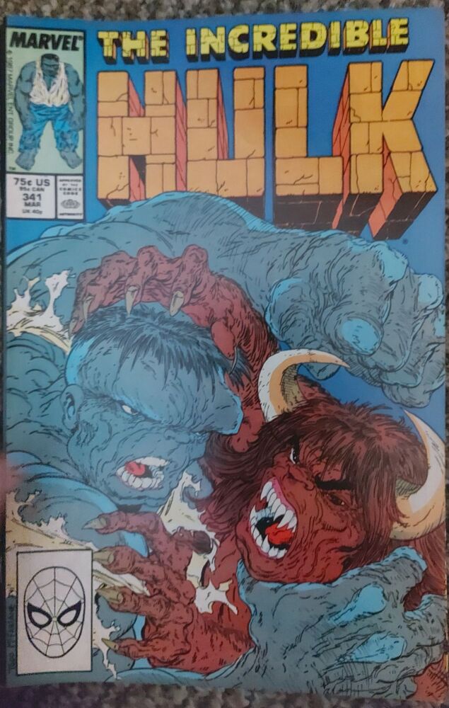 The Incredible Hulk #341 - Vol. 1 - Marvel Comics
