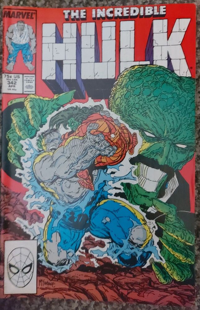 The Incredible Hulk #342 - Vol. 1 - Marvel Comics