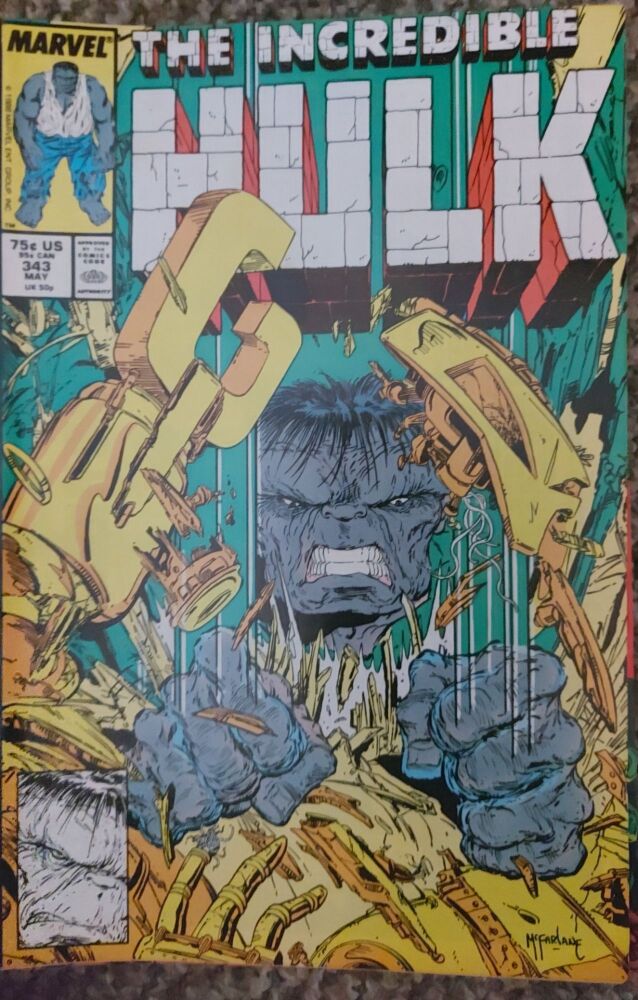 The Incredible Hulk #343 - Vol. 1 - Marvel Comics