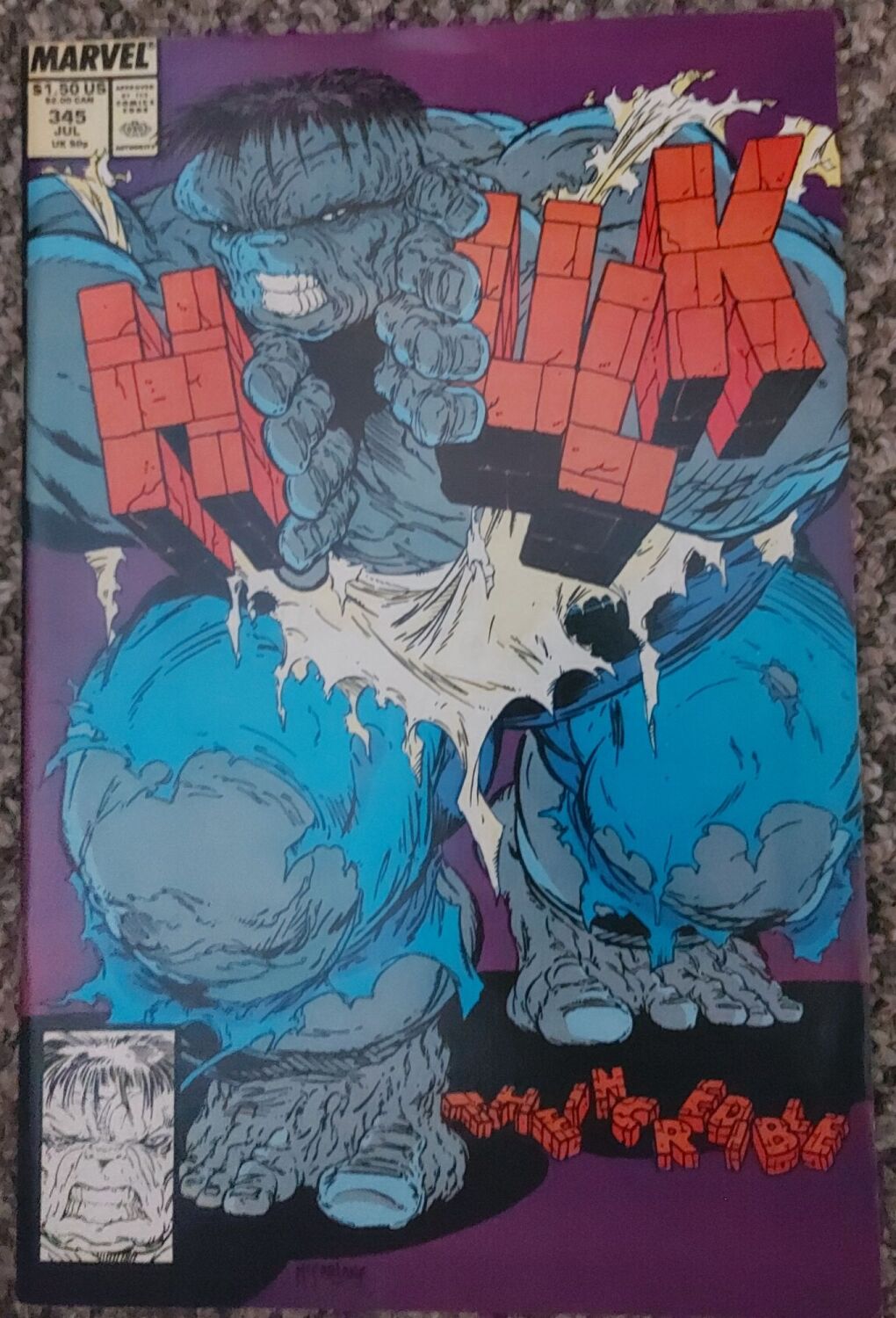 The Incredible Hulk #345 - Vol. 1 - Marvel Comics