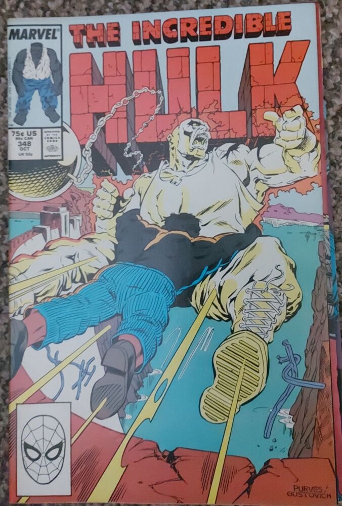 The Incredible Hulk #348 - Vol. 1 - Marvel Comics
