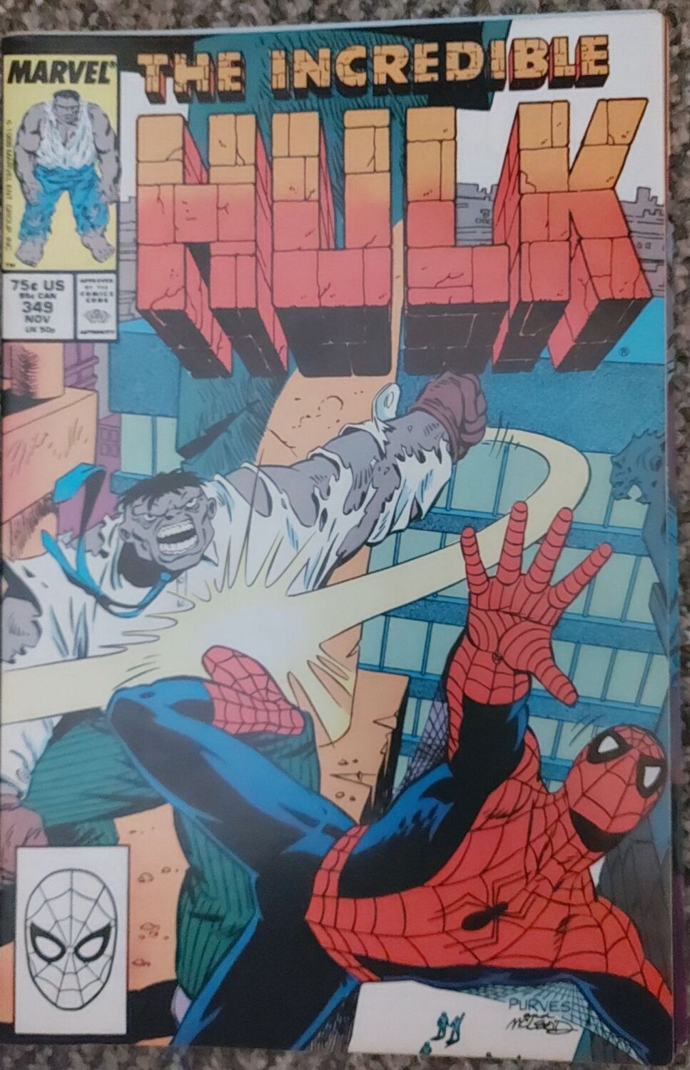 The Incredible Hulk #349 - Vol. 1 - Marvel Comics
