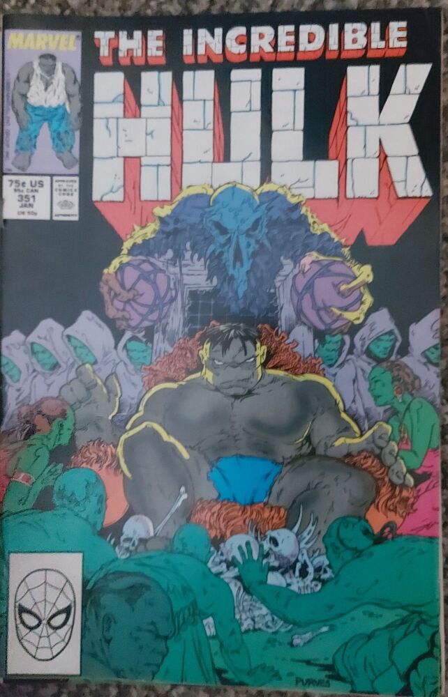 The Incredible Hulk #351 - Vol. 1 - Marvel Comics