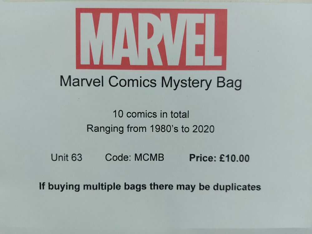 Marvel Mystery Bags - 10 Random Comics - Wolverine, Avengers etc.