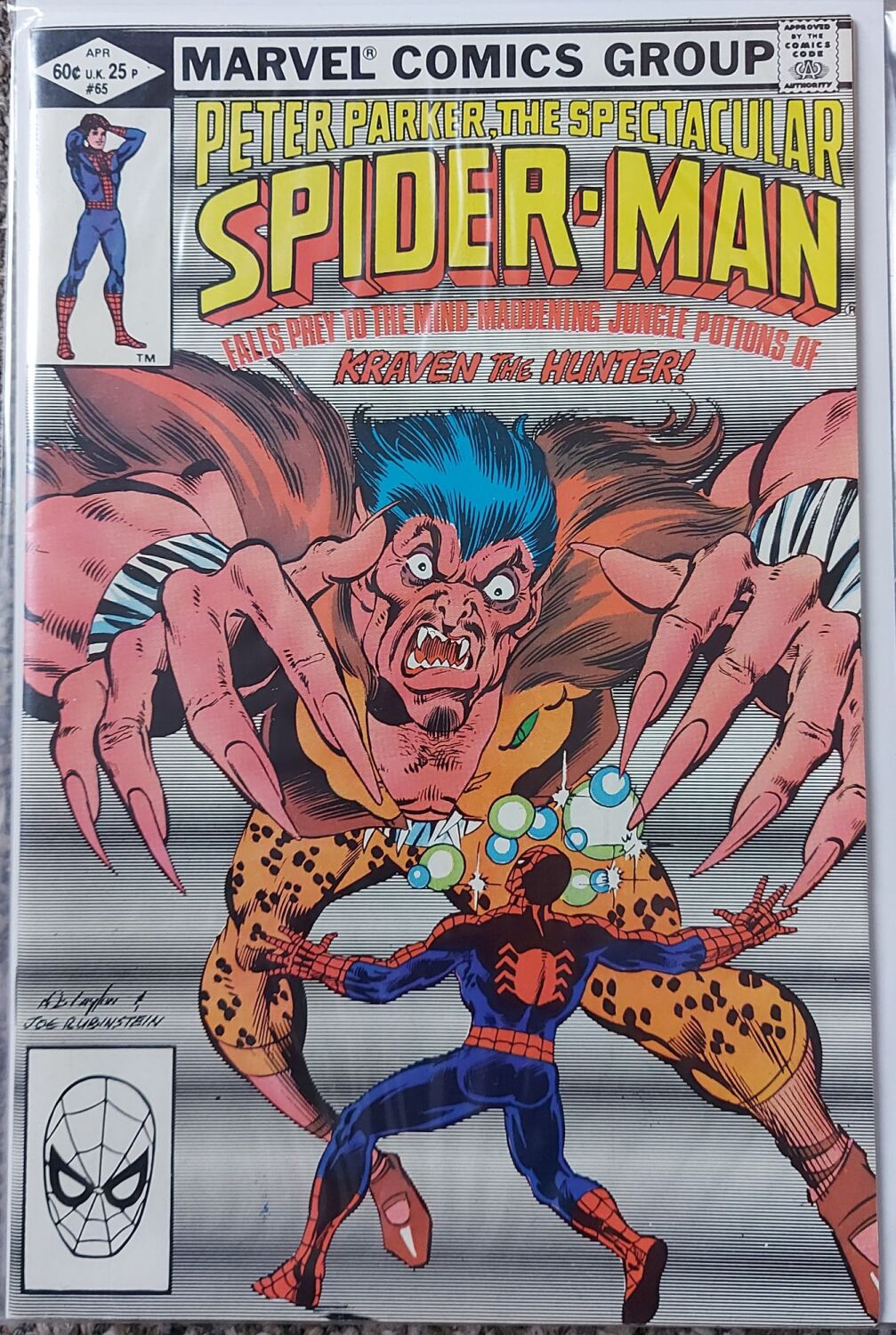 Peter Parker The Spectacular Spider-Man #65