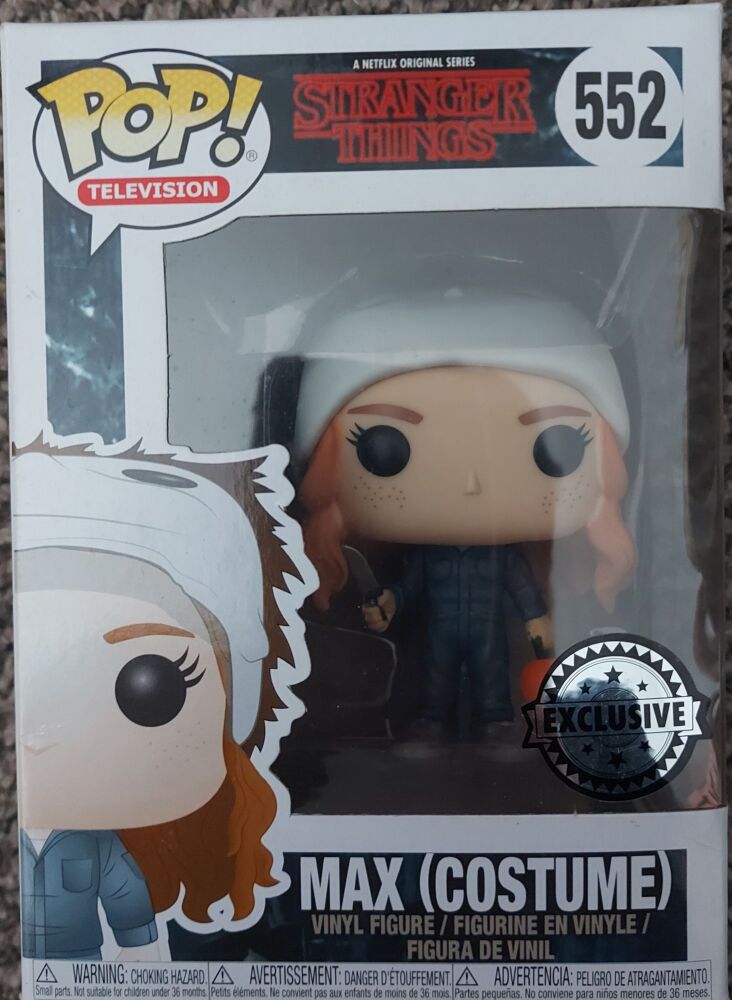Funko Pop! Stranger Things: Max(Costume) #552 Excl. W/Protector