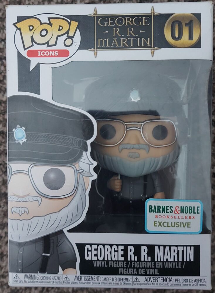 Funko Pop! HBO Game of Thrones GEORGE R. R. MARTIN 01 - Barnes & Noble Exclusive
