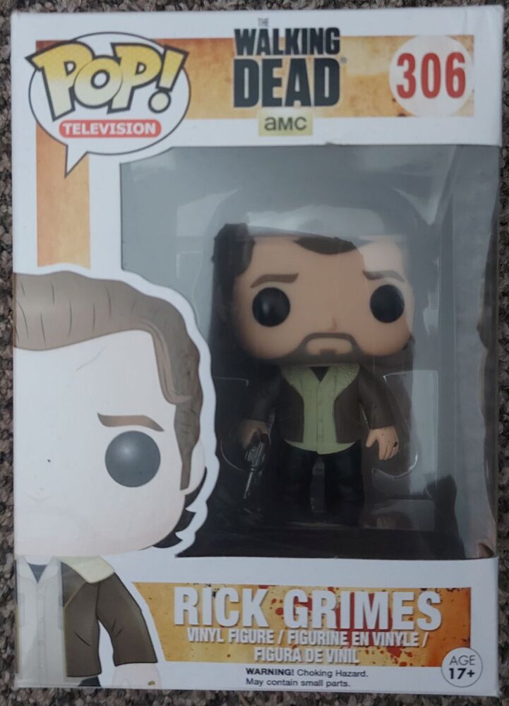 Funko Pop! Television - Rick Grimes (The Walking Dead) #306 - Boxed