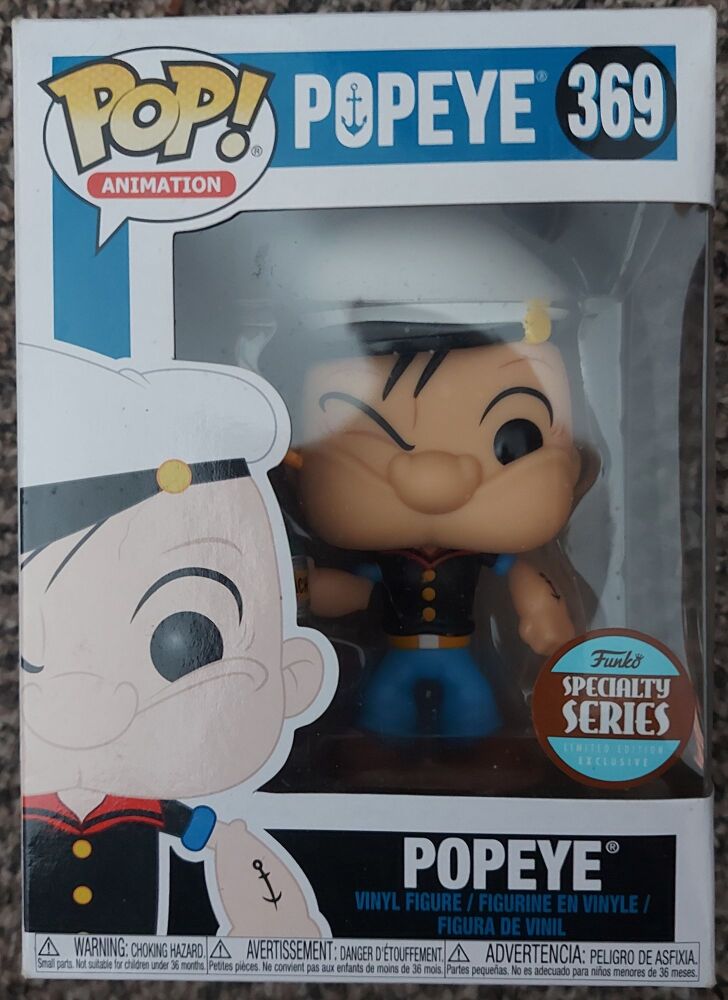 Funko Pop! Animation Popeye #369 Limited Edition Speciality Series