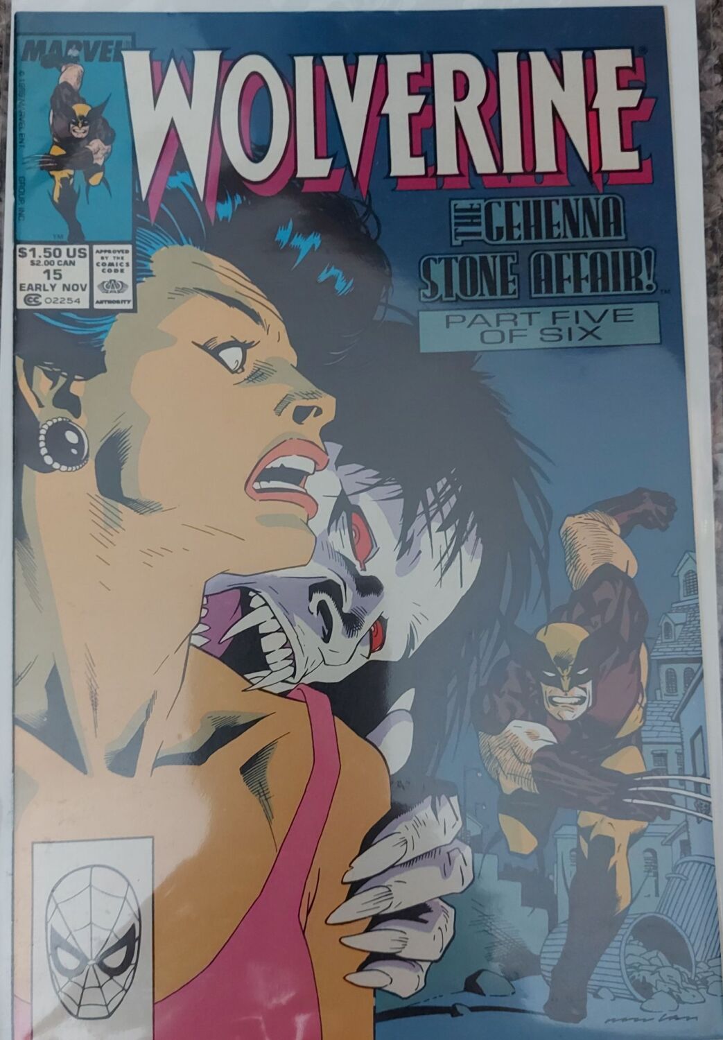 Wolverine #15 - Vol.1 - Marvel Comics