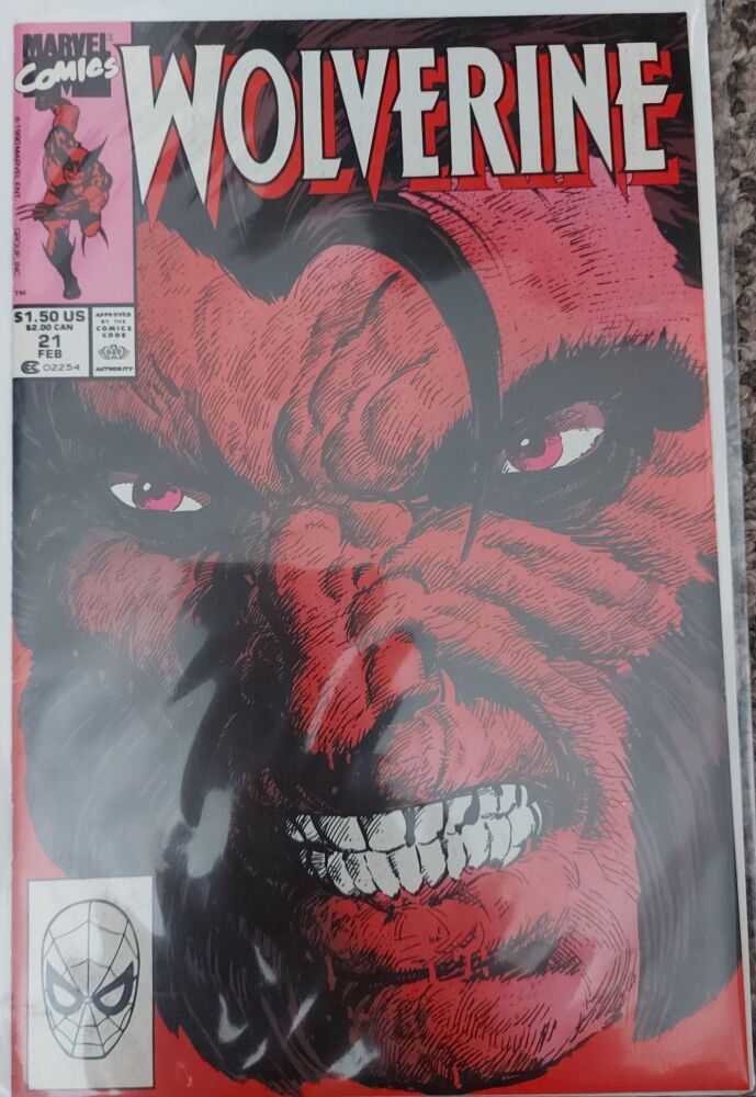 Wolverine #21 - Vol.1 - Marvel Comics