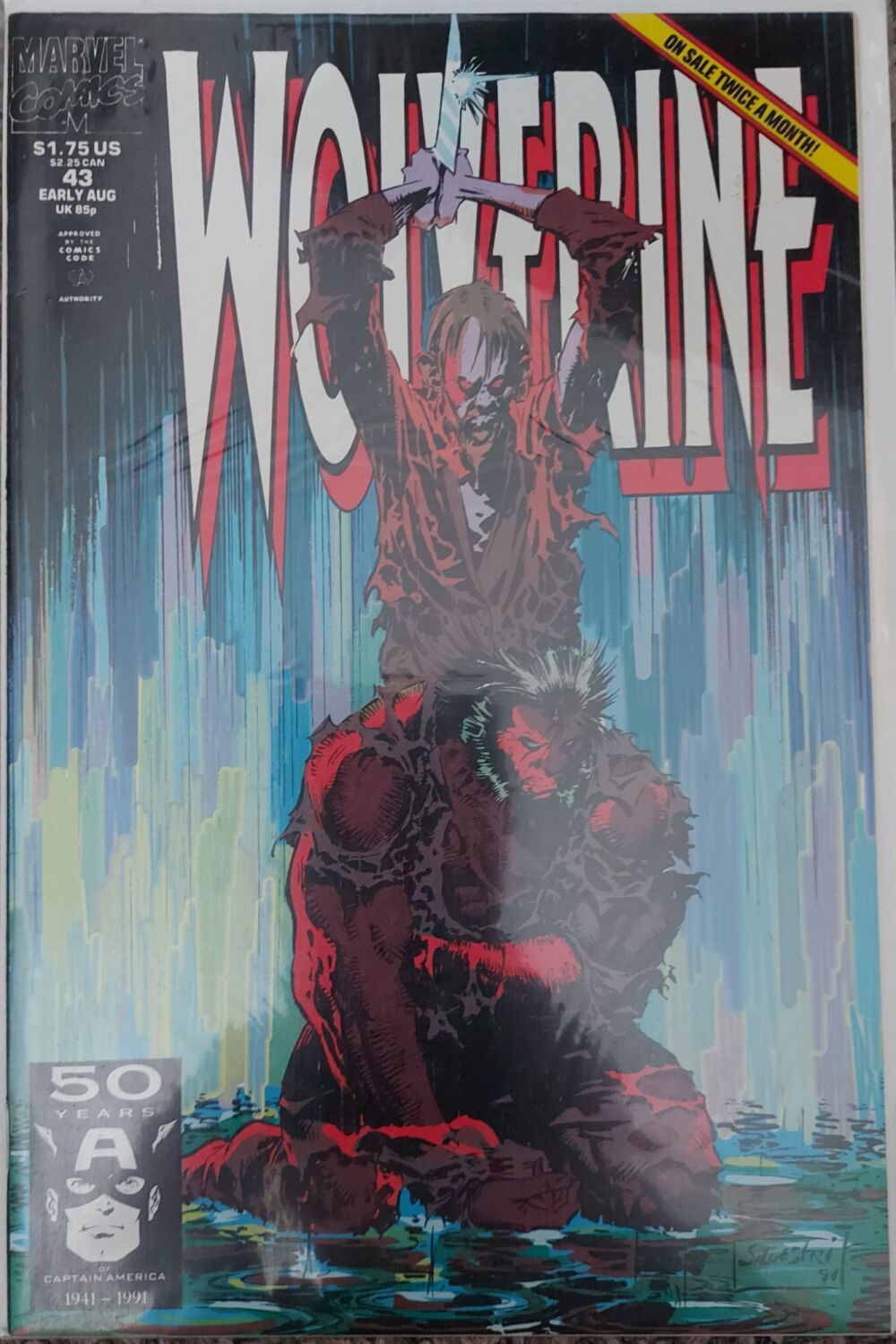 Wolverine #43 - Vol.1 - Marvel Comics