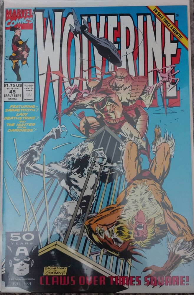 Wolverine #45 - Vol.1 - Marvel Comics