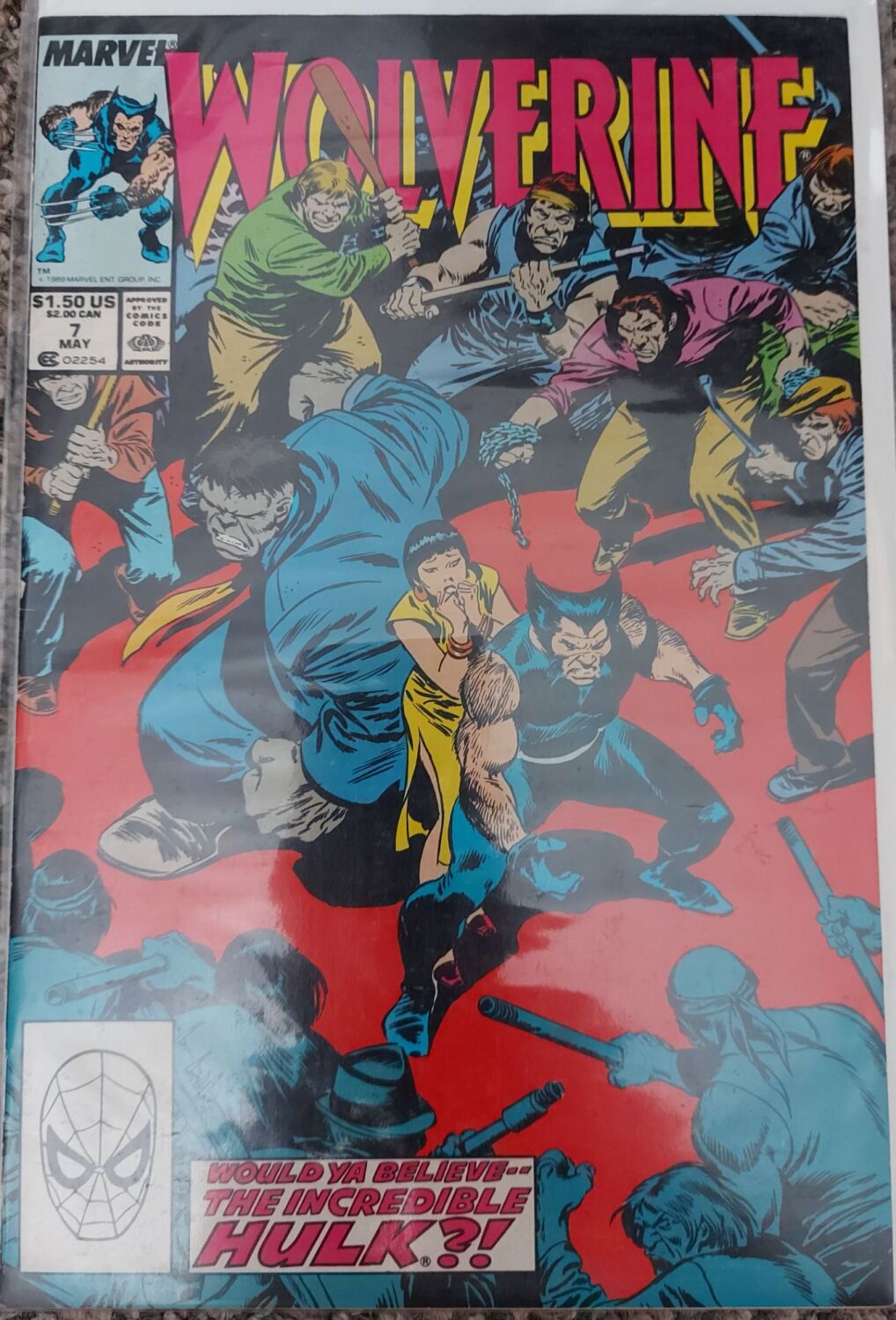 Wolverine #7 - Vol.1 - Marvel Comics