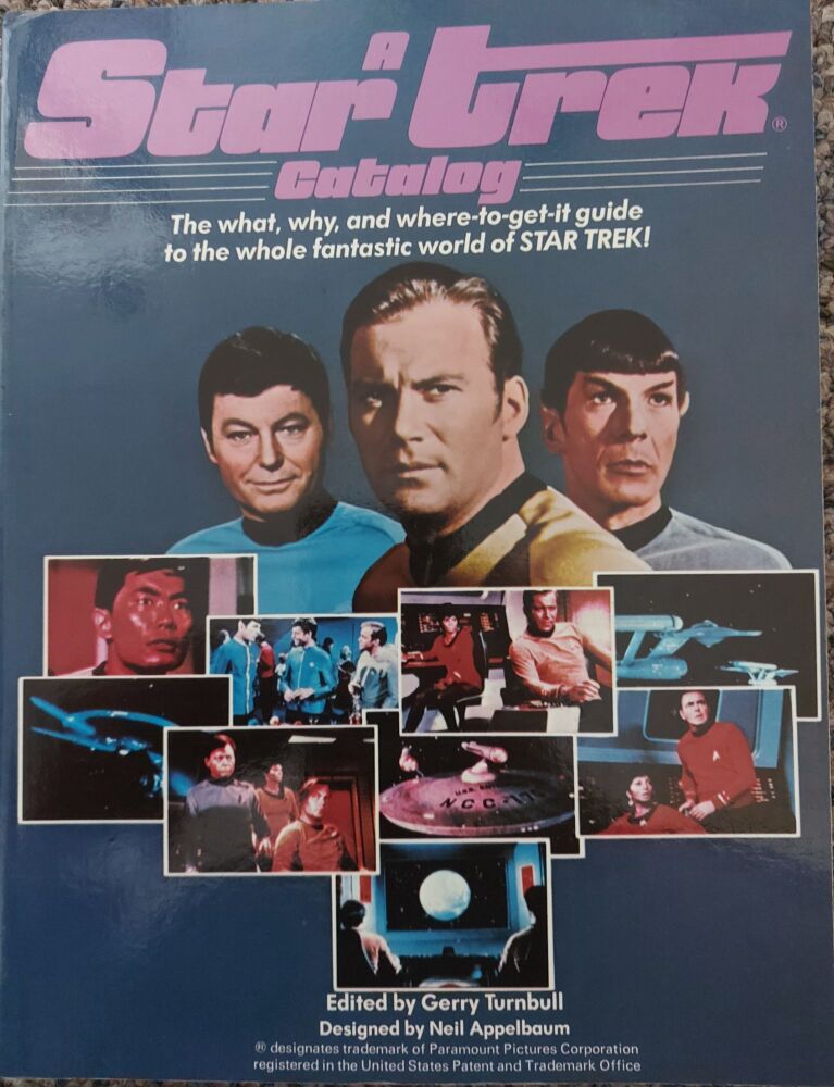 1979 A Star Trek Catalog Book ~ A Guide To The Expanding Star Trek Universe