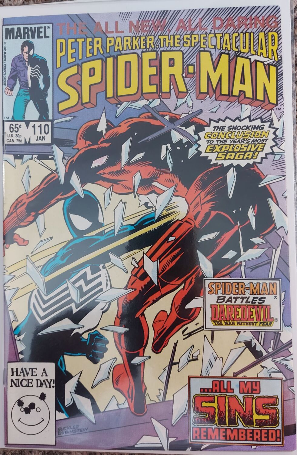 Peter Parker The Spectacular Spider-Man #110