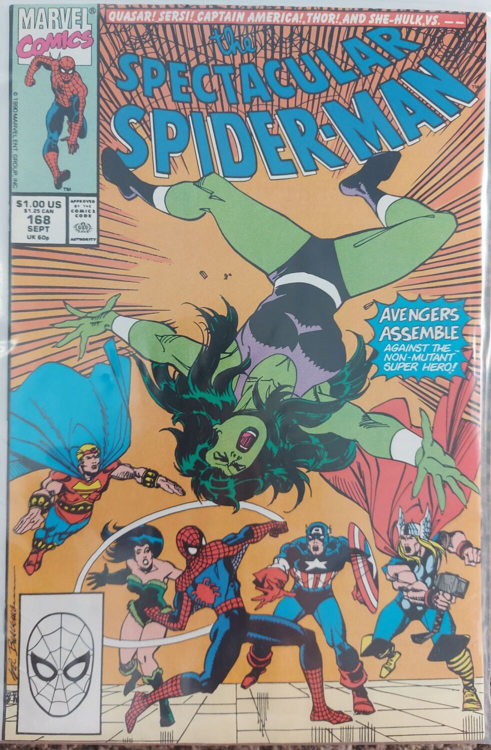 Peter Parker The Spectacular Spider-Man #168