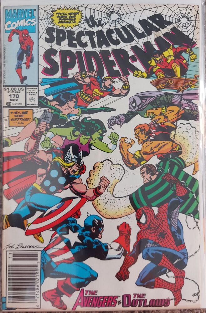 Peter Parker The Spectacular Spider-Man #170