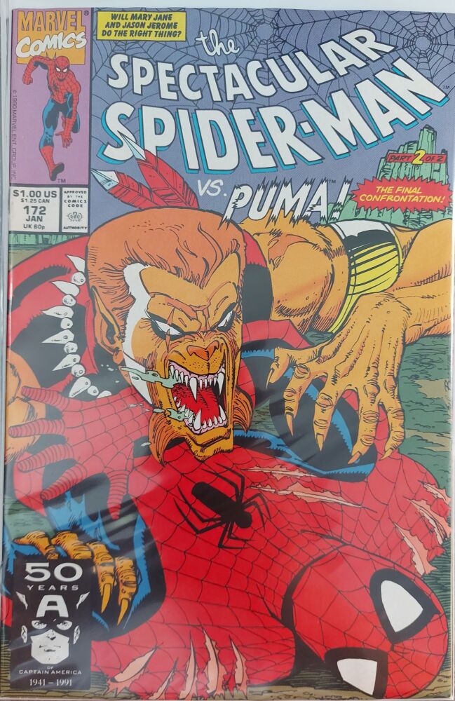 Peter Parker The Spectacular Spider-Man #172