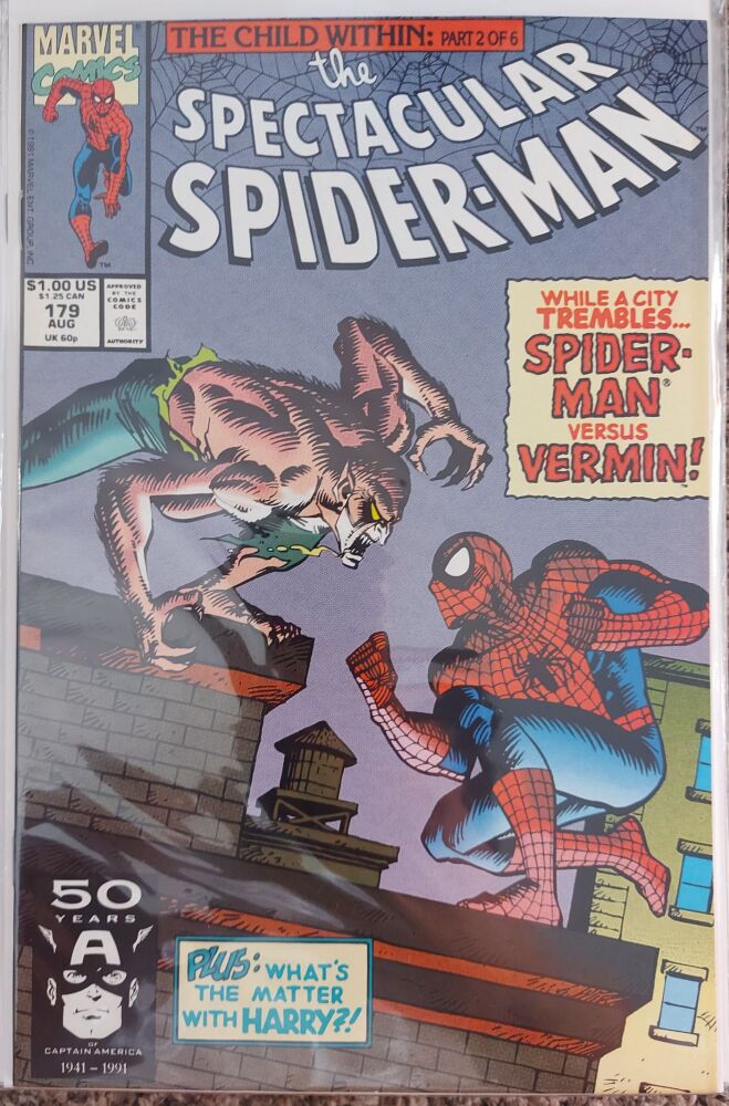 Peter Parker The Spectacular Spider-Man #179