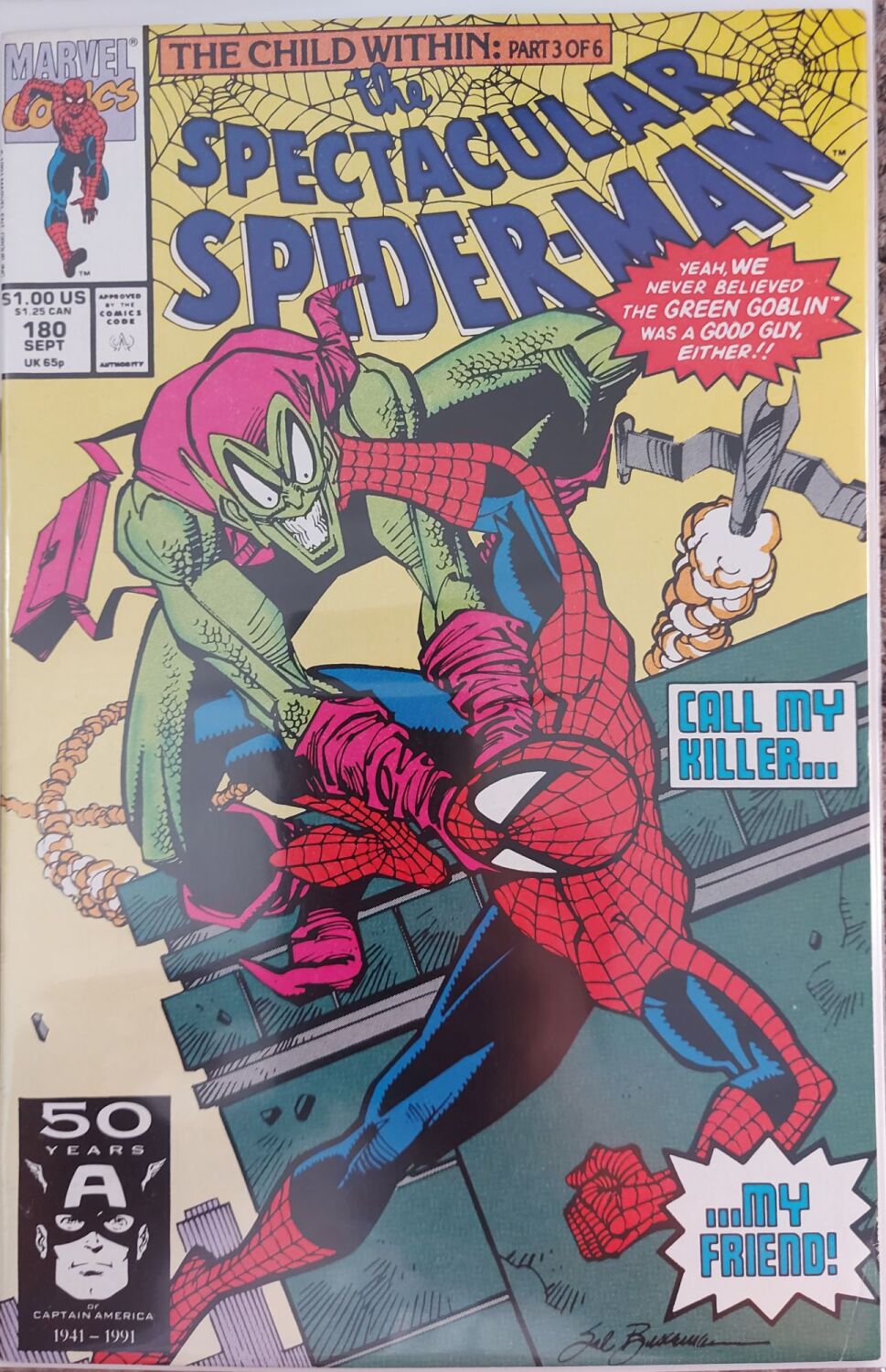 Peter Parker The Spectacular Spider-Man #180