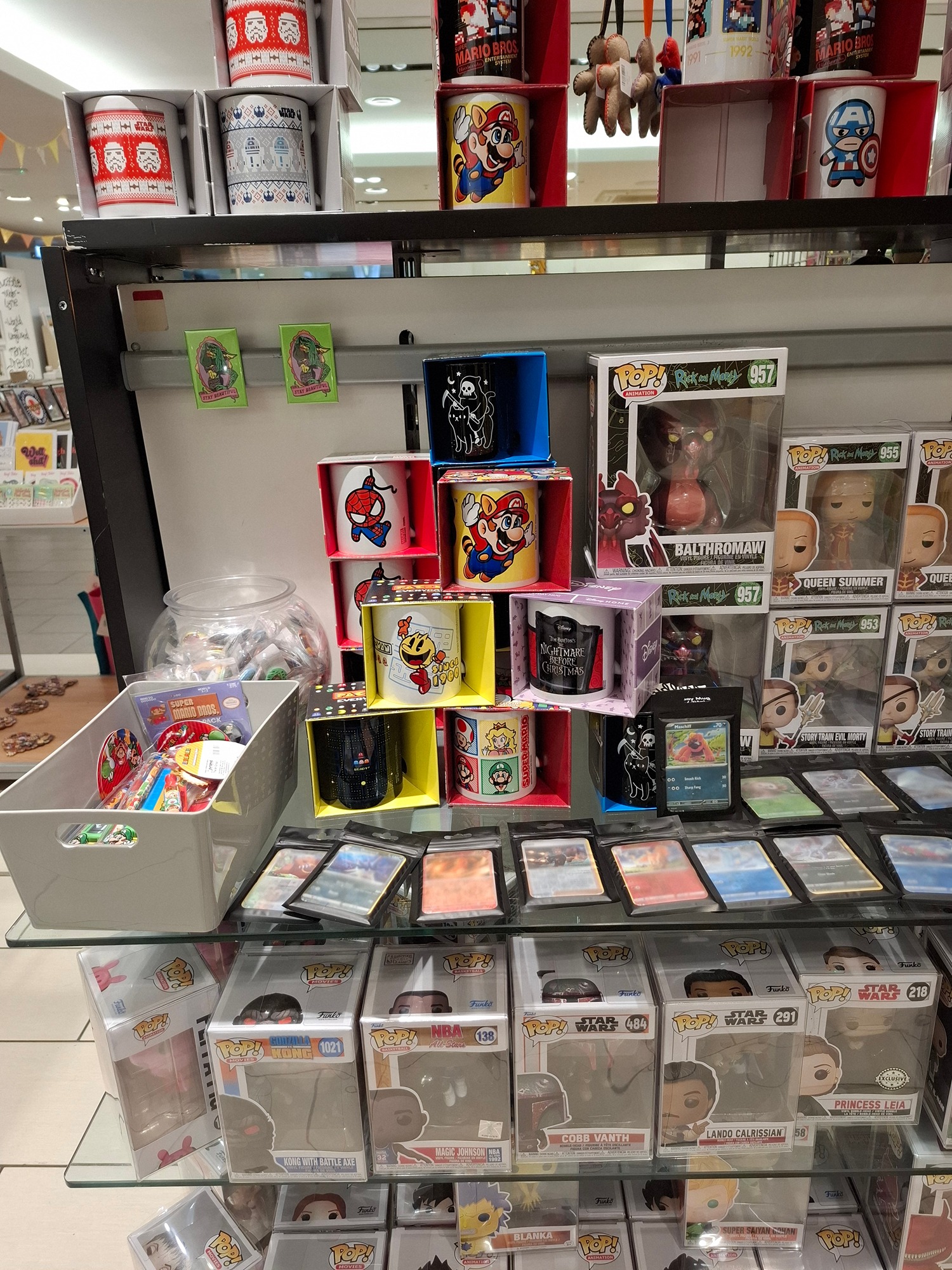 Cups and funkos