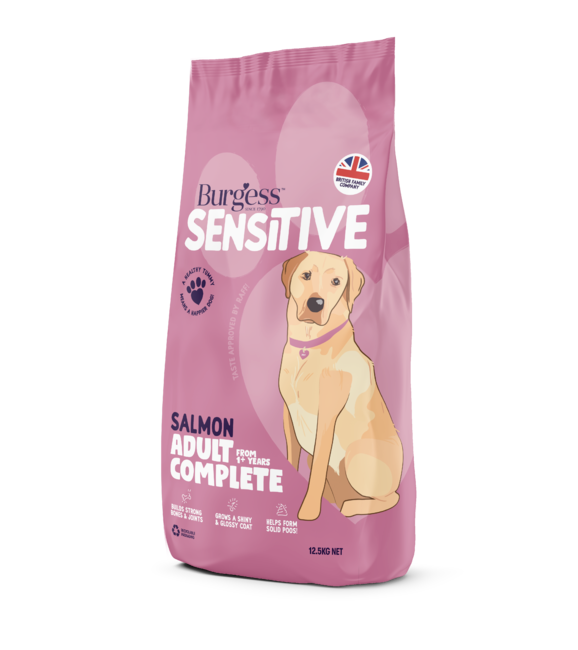 Burgess Sensitive Adult Salmon 12.5kg