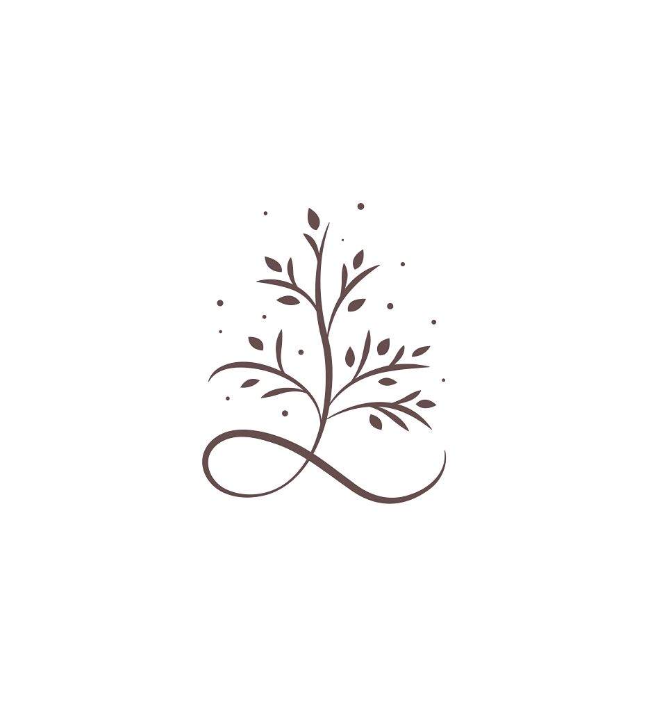 â€¢	Lucy's Facials Somerset logo symbol â€“ elegant tree representing natural skincare and holistic beauty.