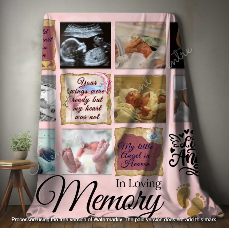 In Loving Memory Fleece Blanket