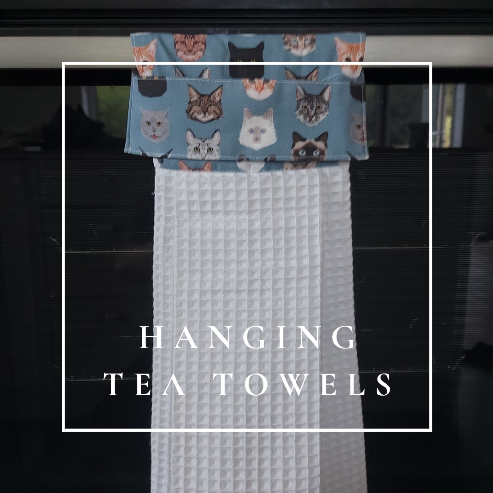 Hanging tea towels