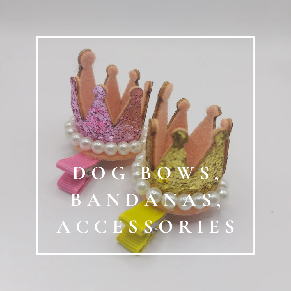 Dog Bows, Bandanas & Accessories