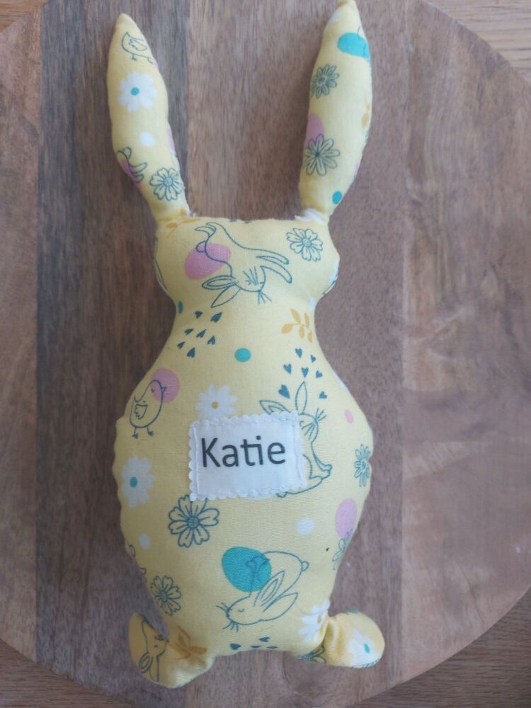 Katie Yellow Easter Rabbit